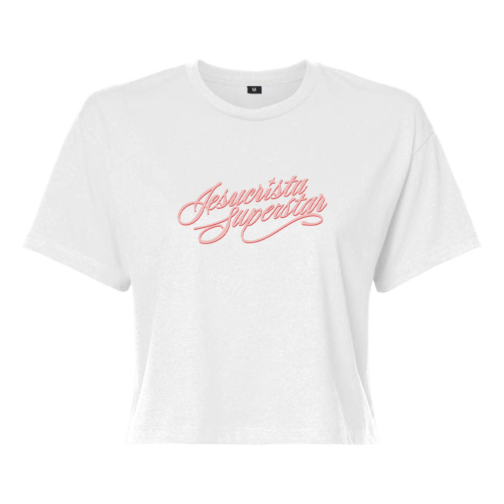 CROP TOP "JESUCRISTA SUPERSTAR" BLANCO