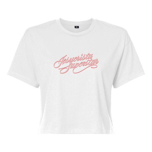 CROP TOP "JESUCRISTA SUPERSTAR" BLANCO