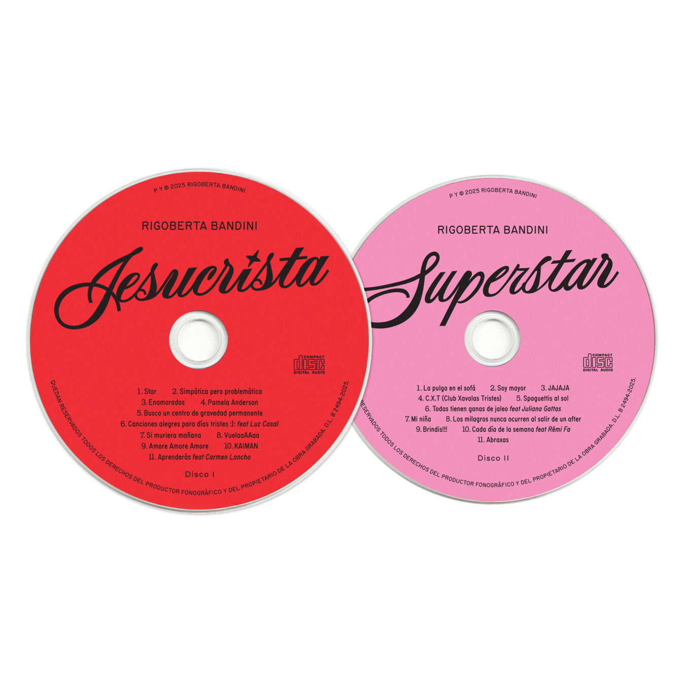 JESUCRISTA SUPERSTAR - 2CD – RIGOBERTA BANDINI