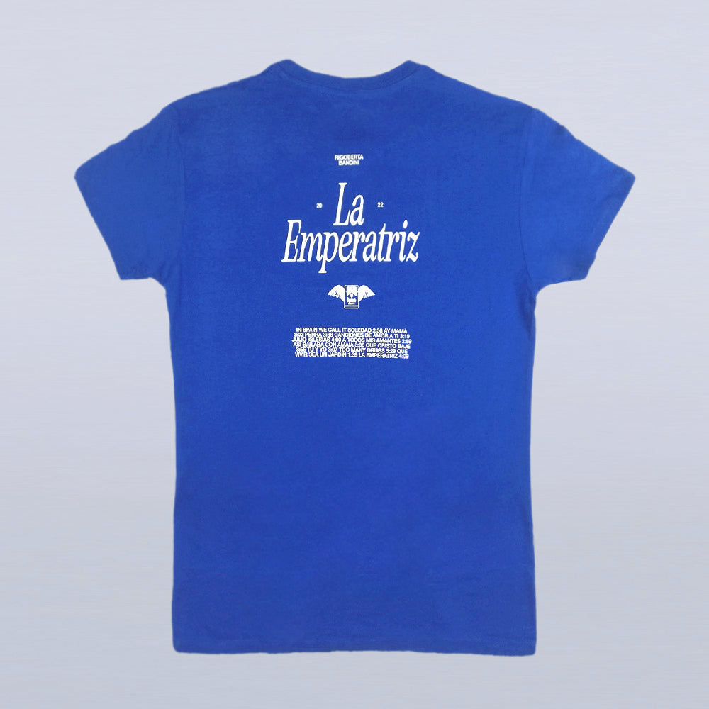 Camiseta La Emperatriz Azul