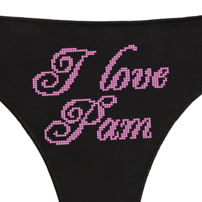 TANGA "I LOVE PAM"